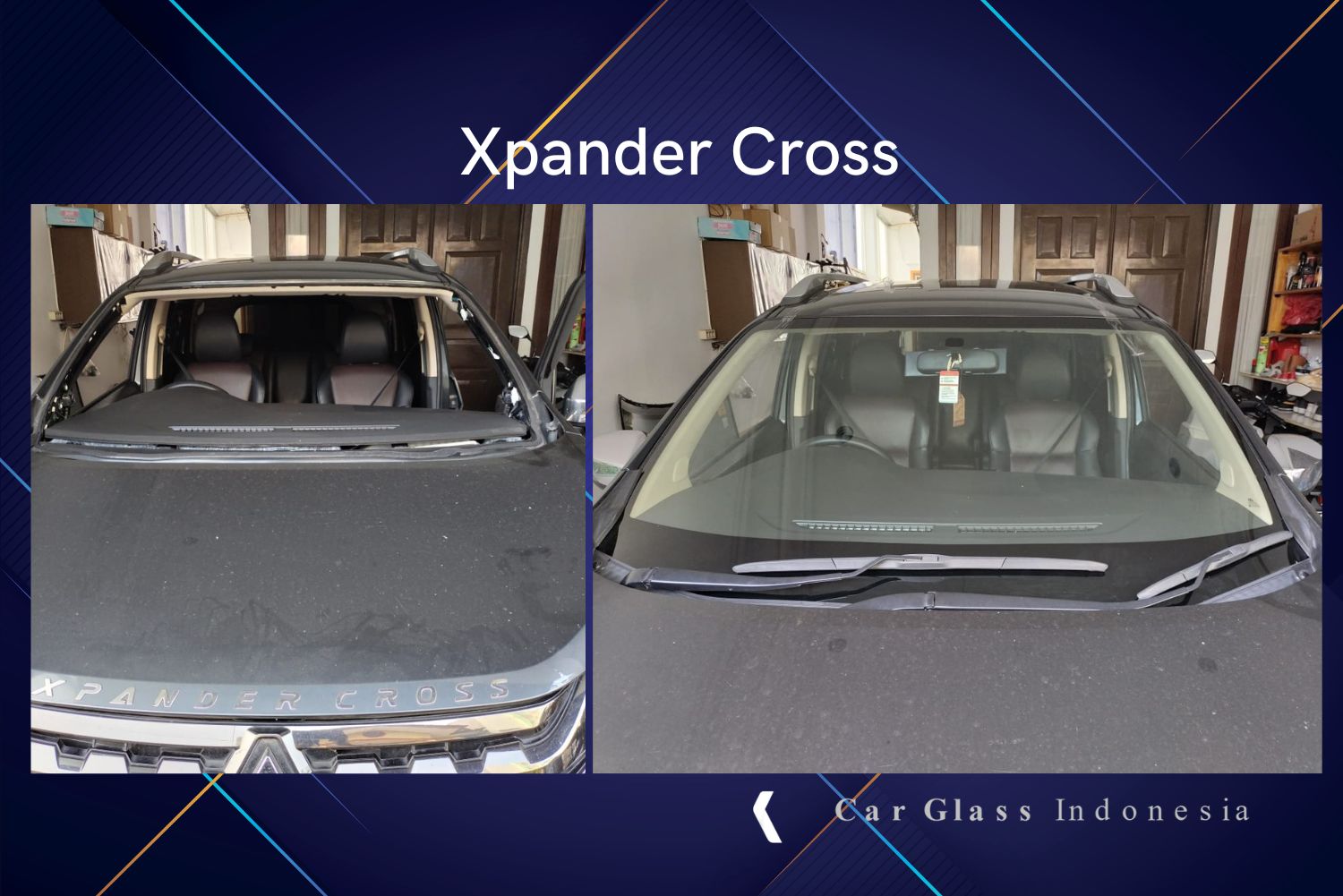 Kaca depan Mitsubishi Xpander