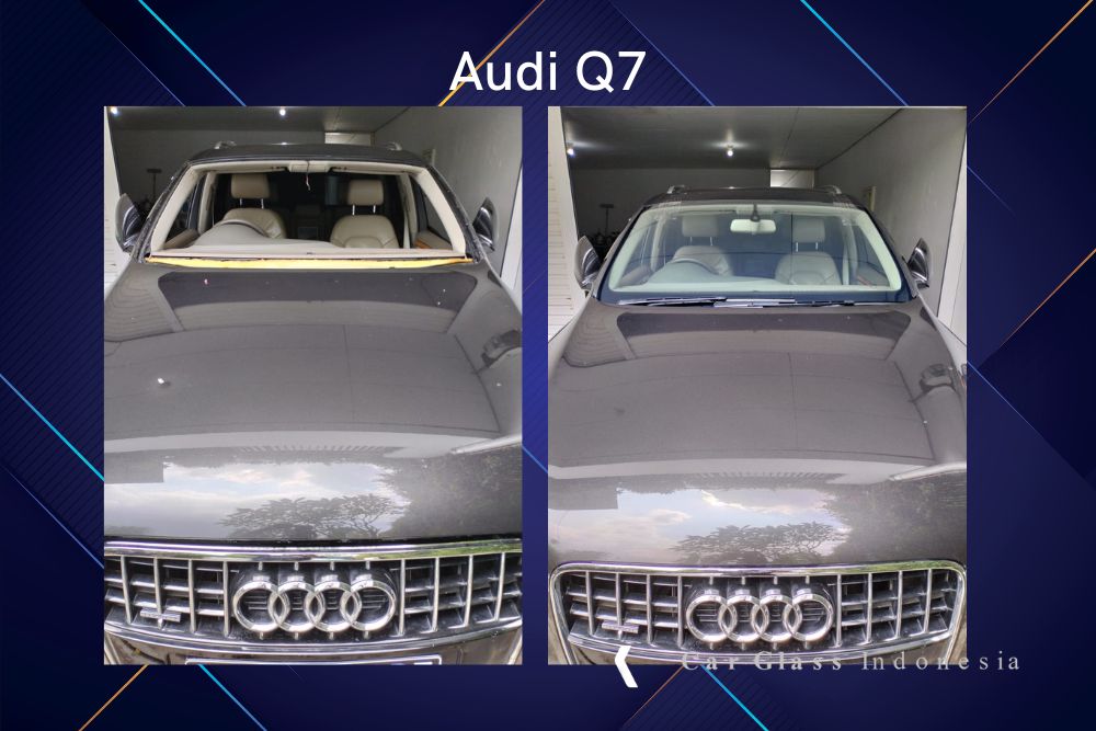 Kaca depan Audi Q7